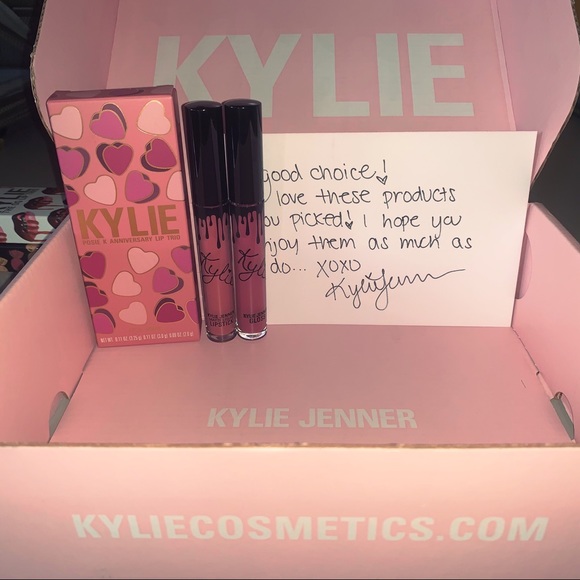 2/3 Kylie Cosmetics Posie K Trio Bundle - Picture 2 of 7